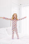 Pink Halloween Bucket PJ Set