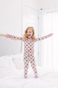 Pink Halloween Bucket PJ Set