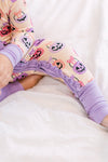 Pink Halloween Bucket Zipper Sleeper