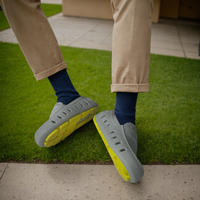 Prodigy Driver - Harbor Mist Gray / Lemon Tonic Floafers
