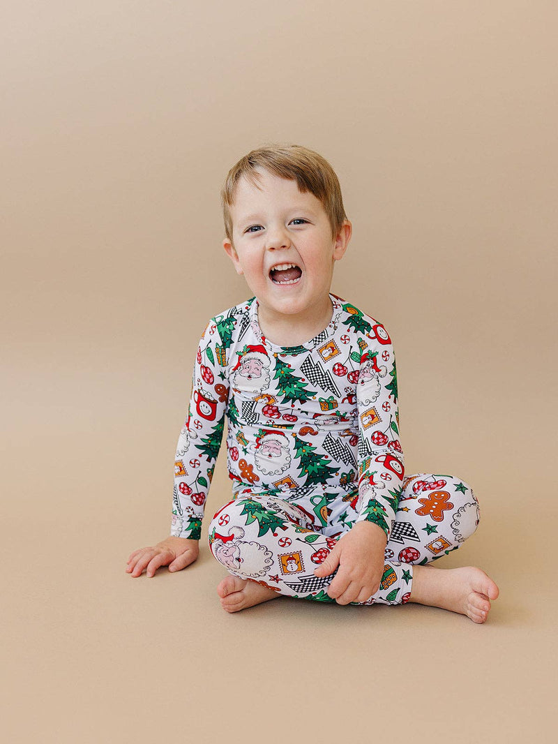 Christmas Vibes Bamboo Two Piece Set