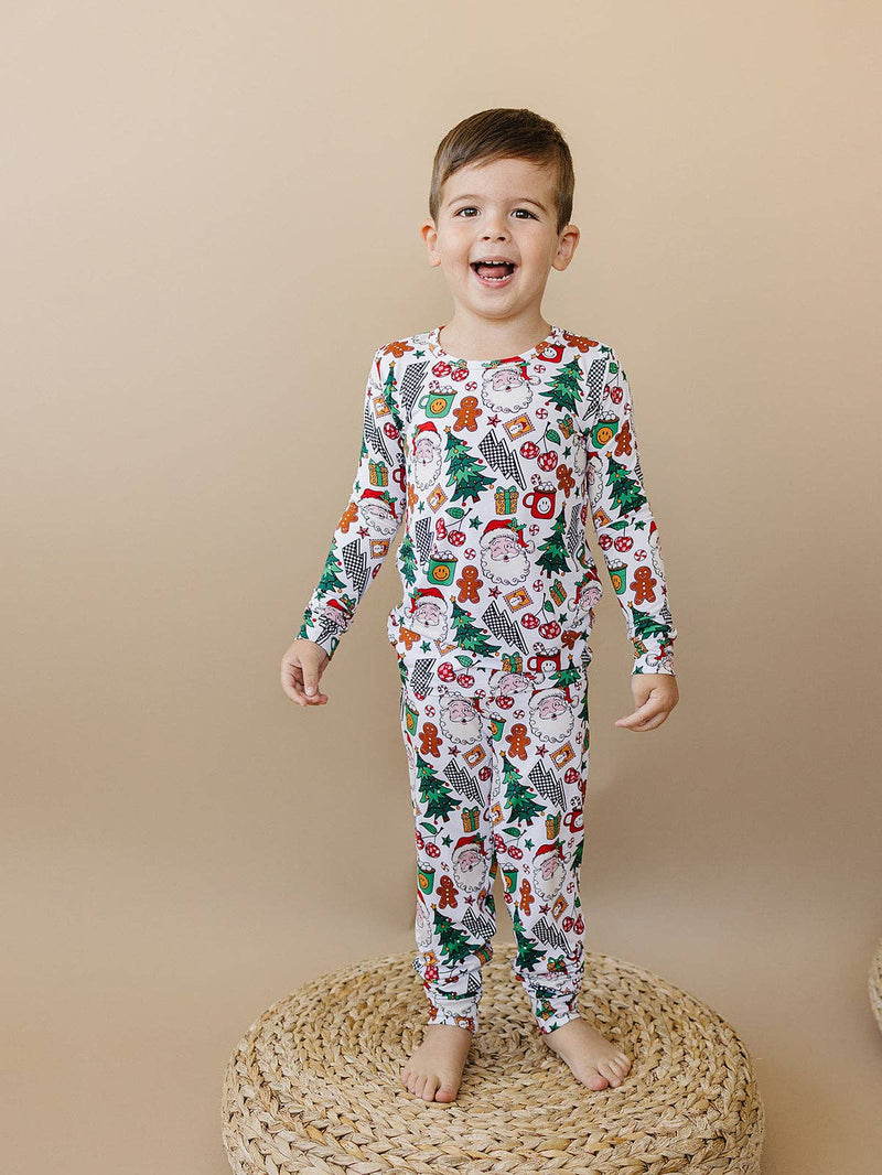 Christmas Vibes Bamboo Two Piece Set