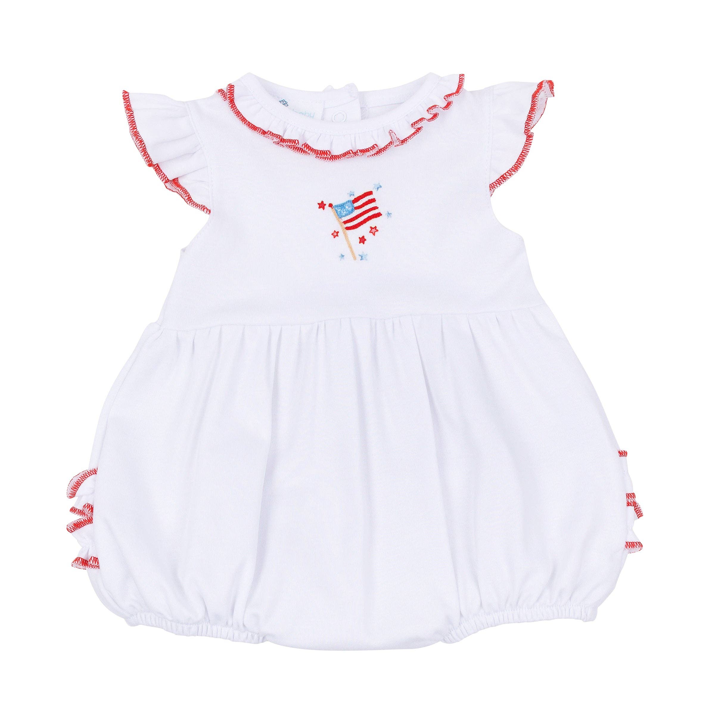 A Sparkly Fourth Ruffle Bubble
