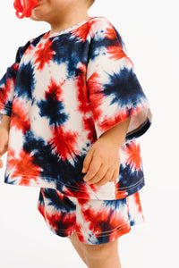 Firecracker Tie Dye Slouchy Set