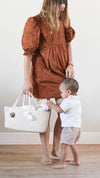 Rope Diaper Caddy - Beige