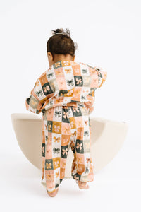 Bow Patchwork Sweatsuit