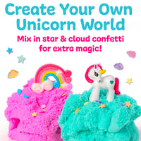 Sensory Mini Play Kit Jar with Cloud Clay: Unicorn Theme