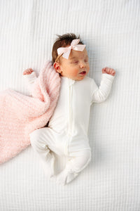 Chenille Blanket - Blush Pink - Mini/Lovey