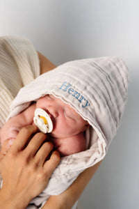Bath - Infant Hooded Towel - Blush