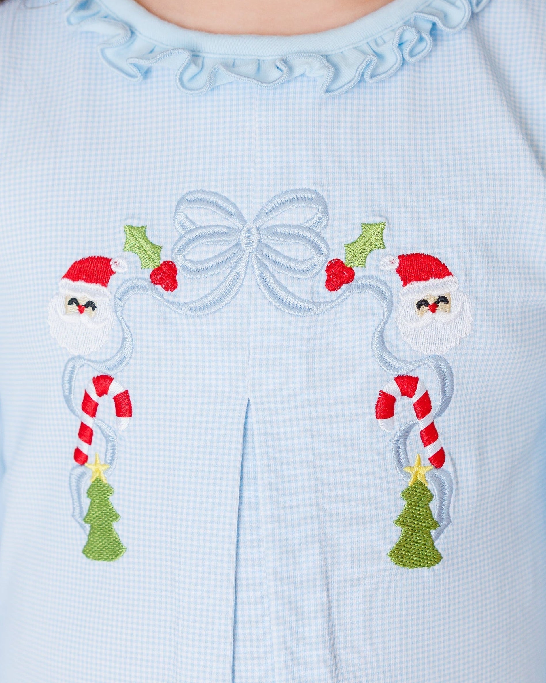 A Classic Christmas Pleat Bloomer Pants Set