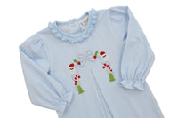 A Classic Christmas Pleat Romper