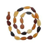 Amber Teething Necklace for Teething Babies & Toddlers (Multi)