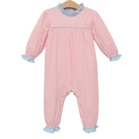 Annie Romper - Light Pink/Light Blue