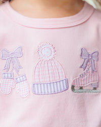 Around The Rink  Jogger Set - Light Pink