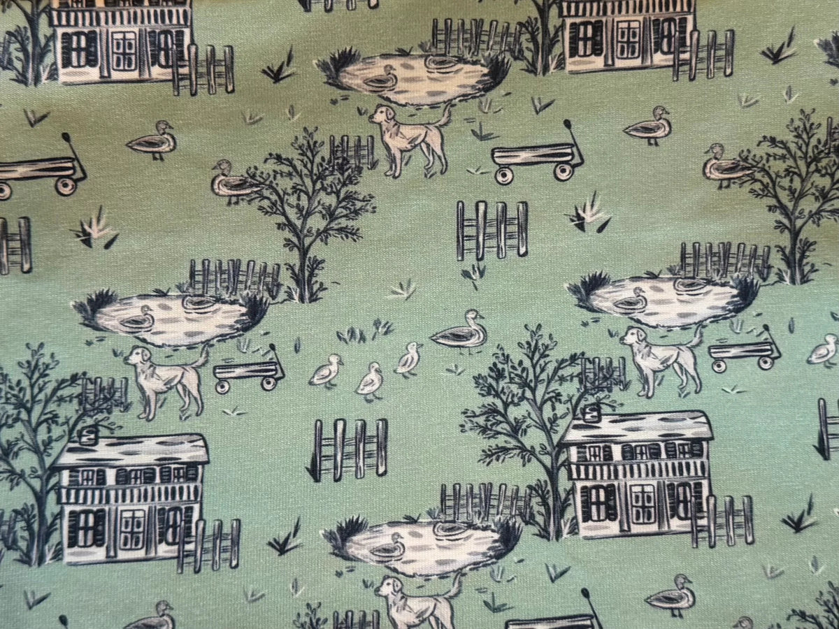 Long Sleeve Bates Bubble- Chapel Hill Estate