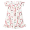 Girls Red Wreath Nightgown