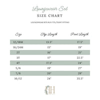 Girls Ribbons and Bows Loungewear Set