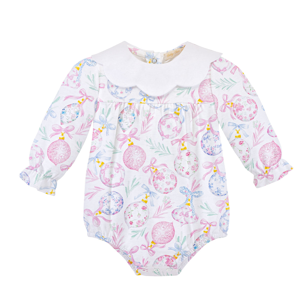 Little Christmas Charms Printed Pima Bubble