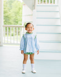 Basin Floral Hallie Diaper Cover Set