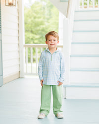 Basin Plaid Evan Pullover Pants Set