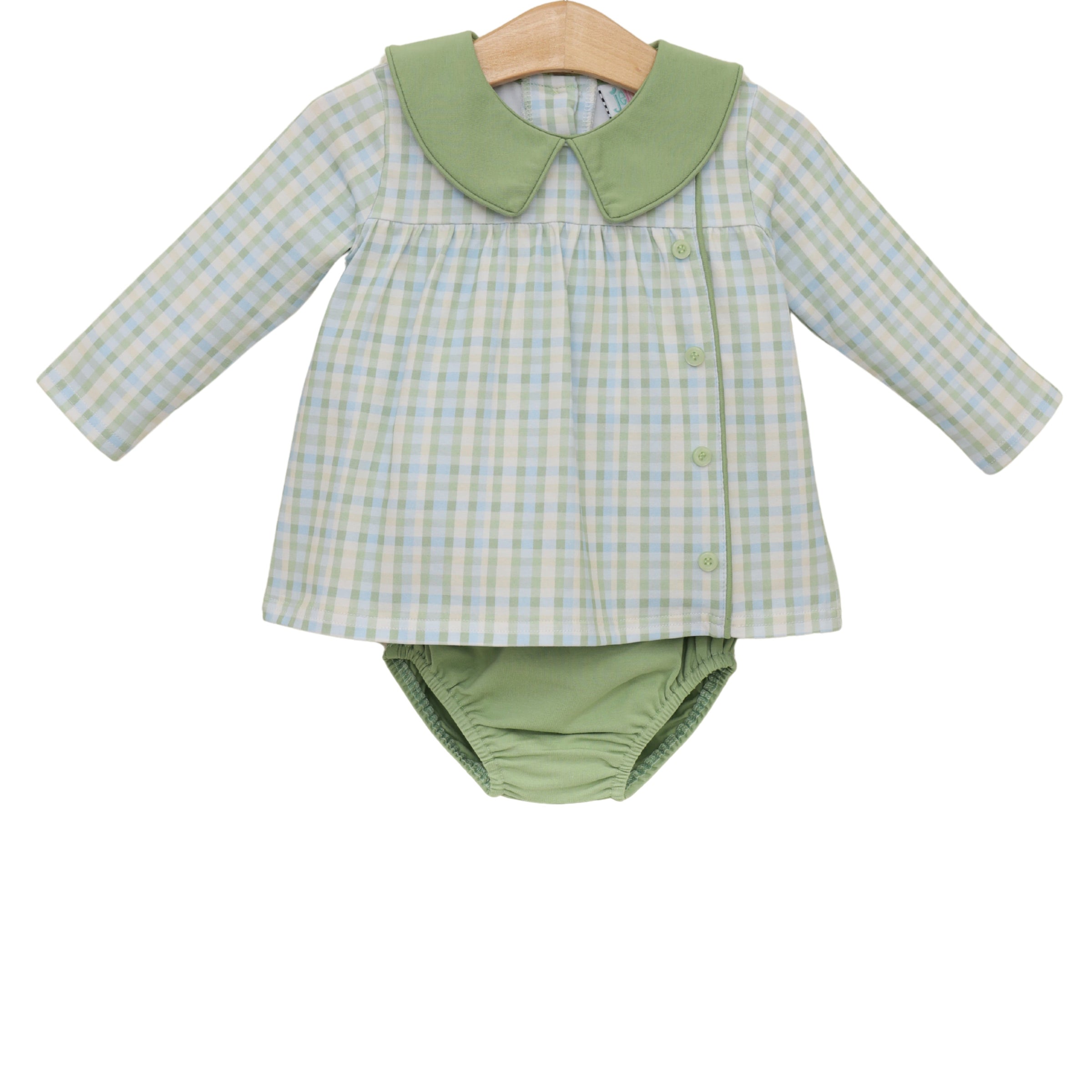 Basin Plaid Liam Diaper Cover Set