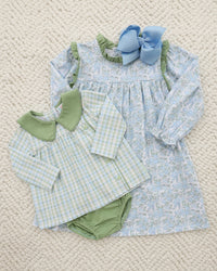 Basin Plaid Liam Diaper Cover Set