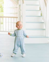 Basin Plaid Patrick Romper