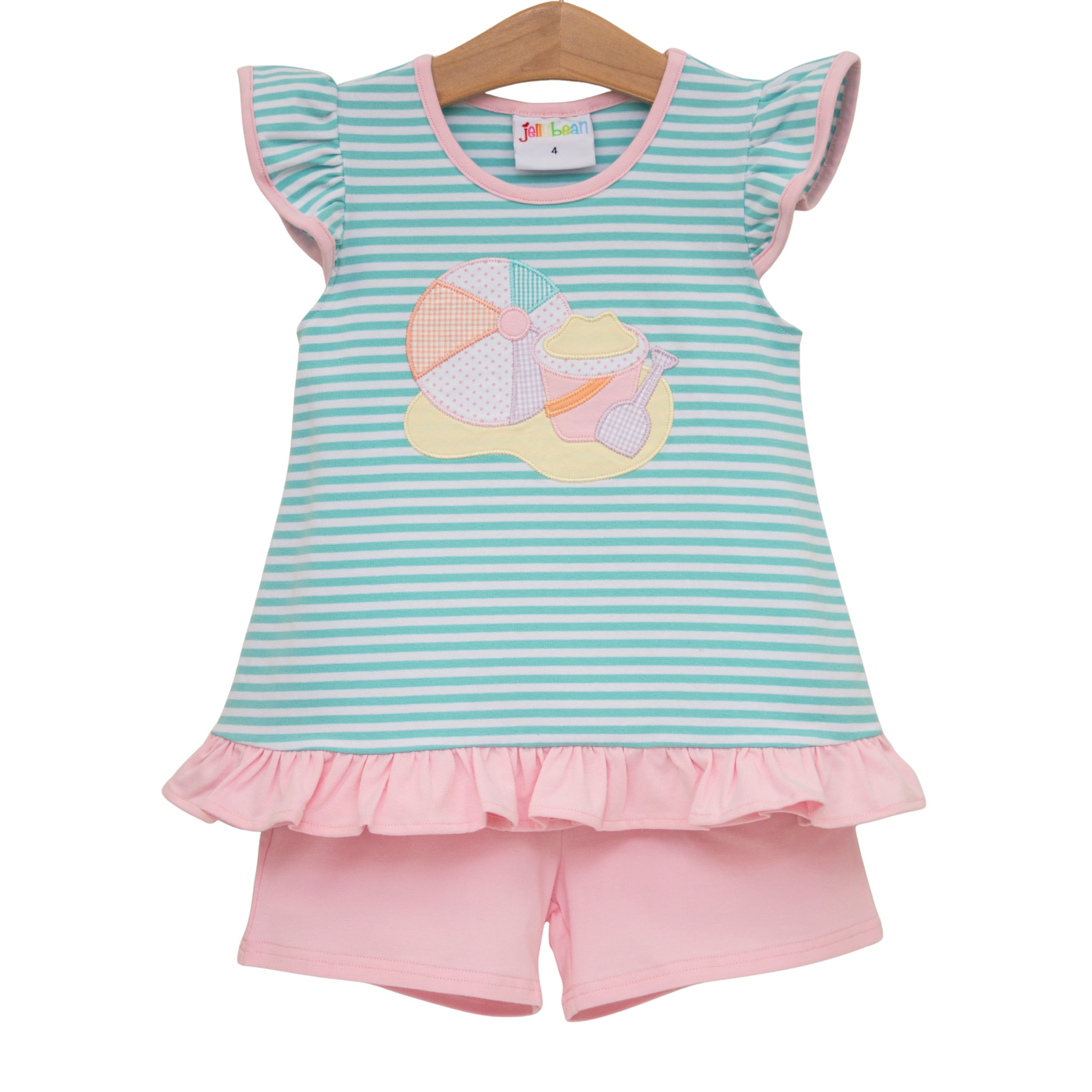 Beach Days Ruffle Short Set