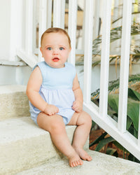 Beau Bubble- Light Blue and Blue Stripe