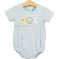 Bunnies & Easter Baskets Bubble - Blue