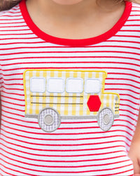Bus Stop Ruffle Short Set