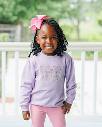 Butterfly French Terry Pullover