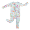 Care Bears Baby We Love Flowers Zipper Pajamas