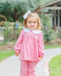 Catherine Bloomer Pants Set - Pink