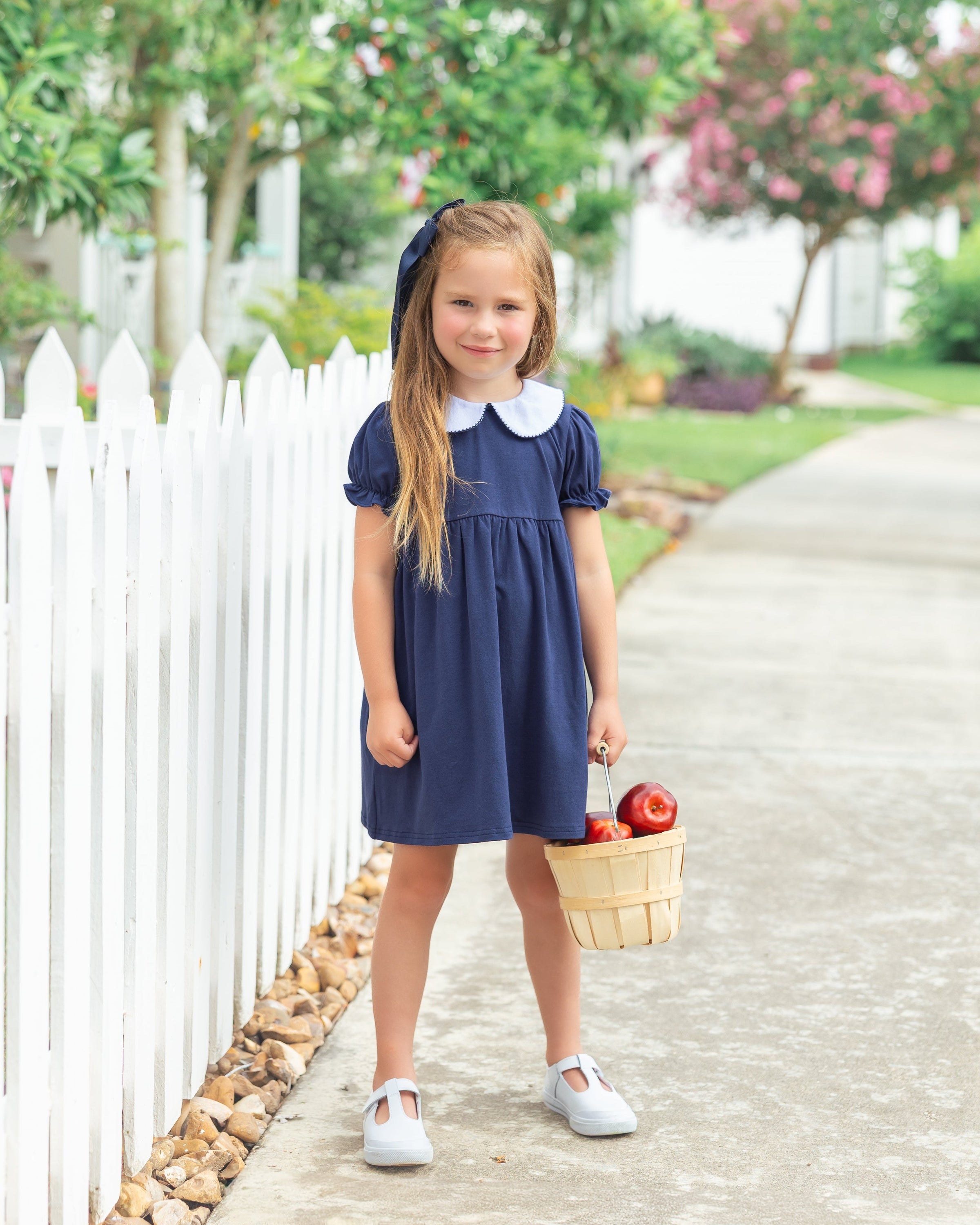 Charlotte Dress - Navy