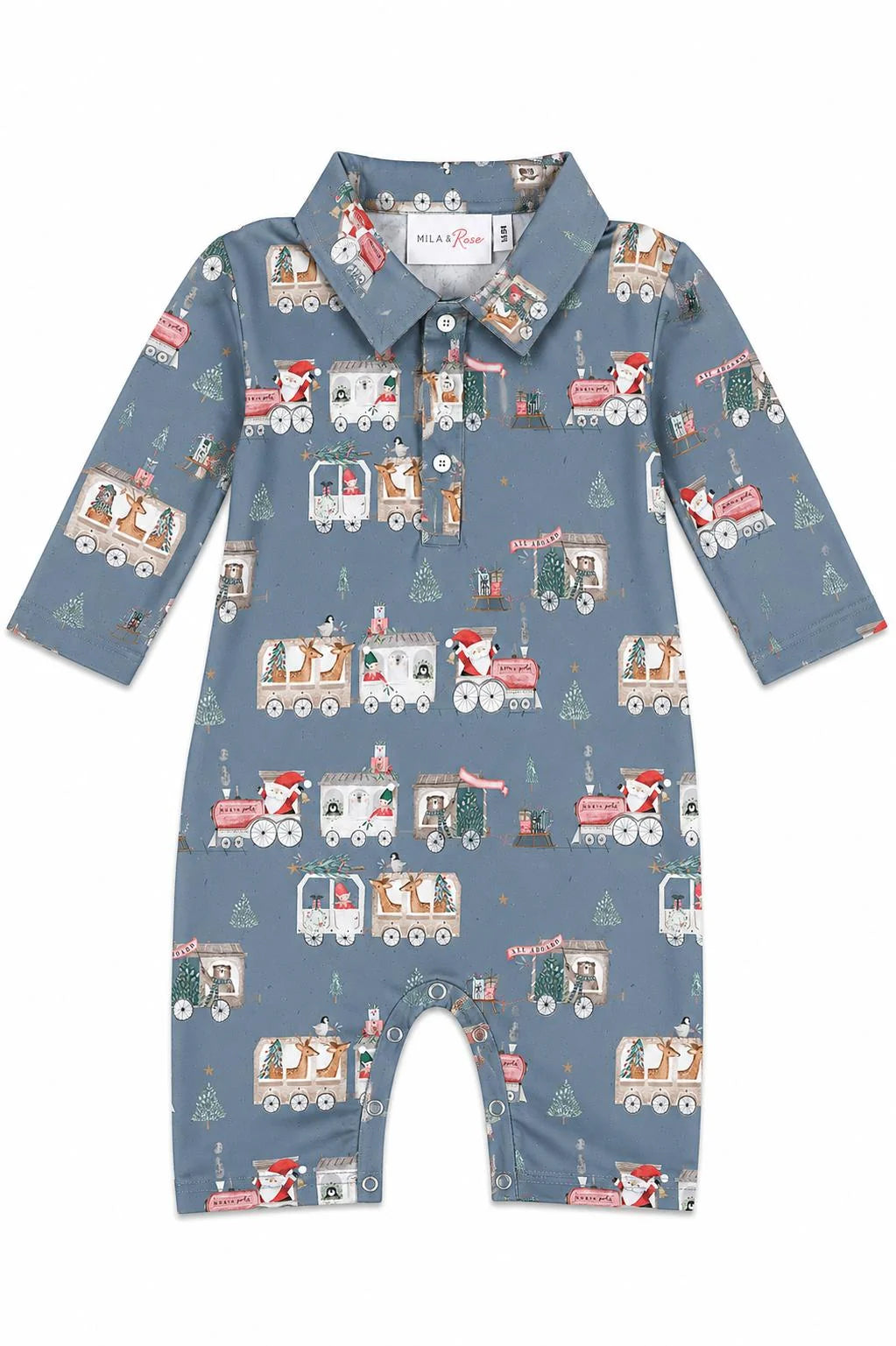 North Polo Express L/S Polo Romper