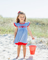 Coastal Crab Scallop Short Set