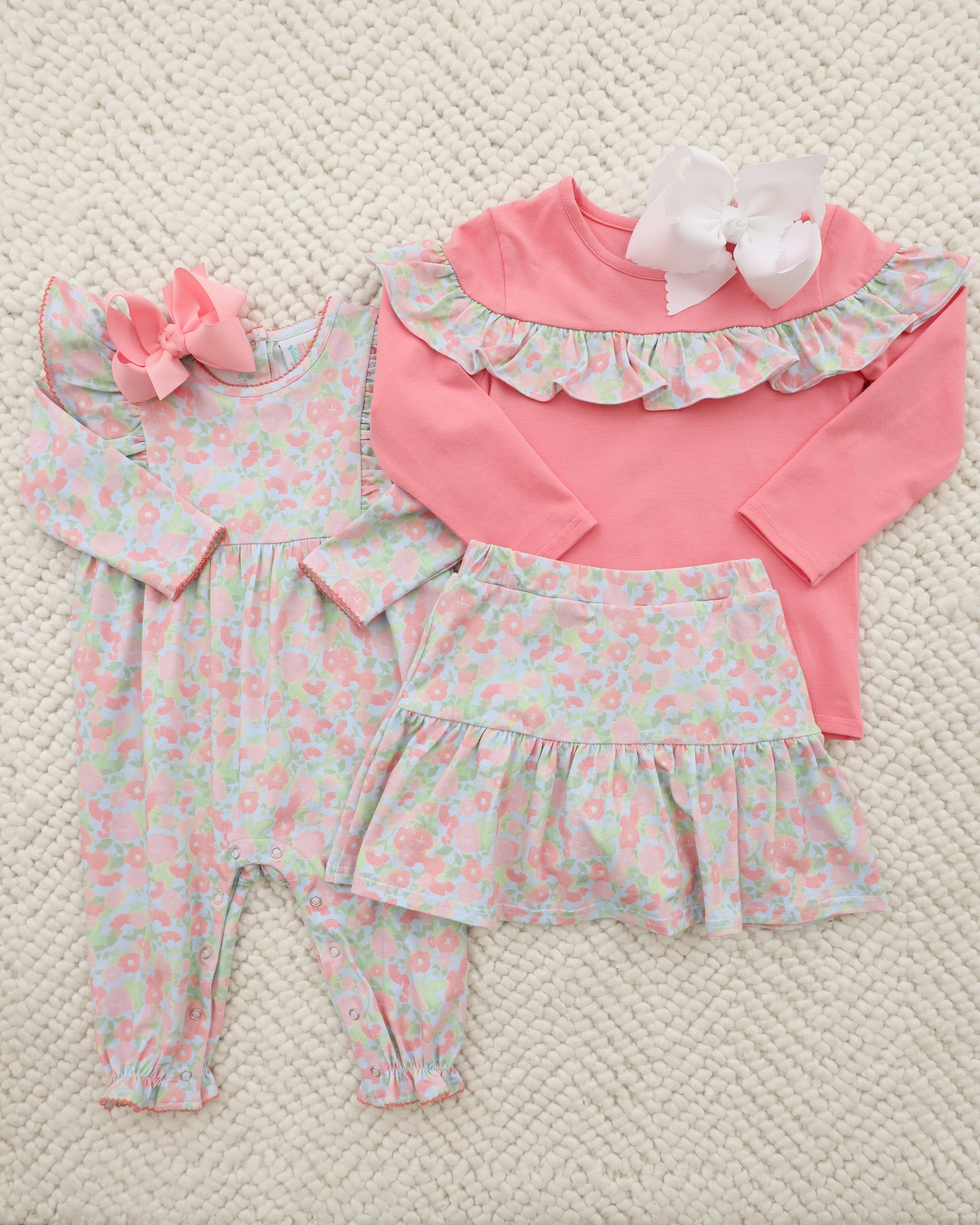 Cottage Blooms Frances Romper
