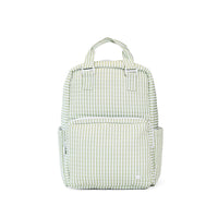 QUILTED ALL YOU NEED BAG - PIMLICO STRIPE SAGE