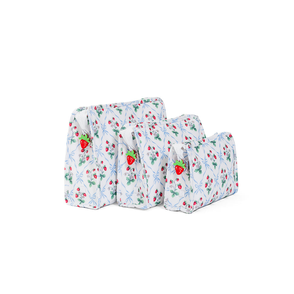 ROADIE LARGE Zip Pouch - BERRY NICE