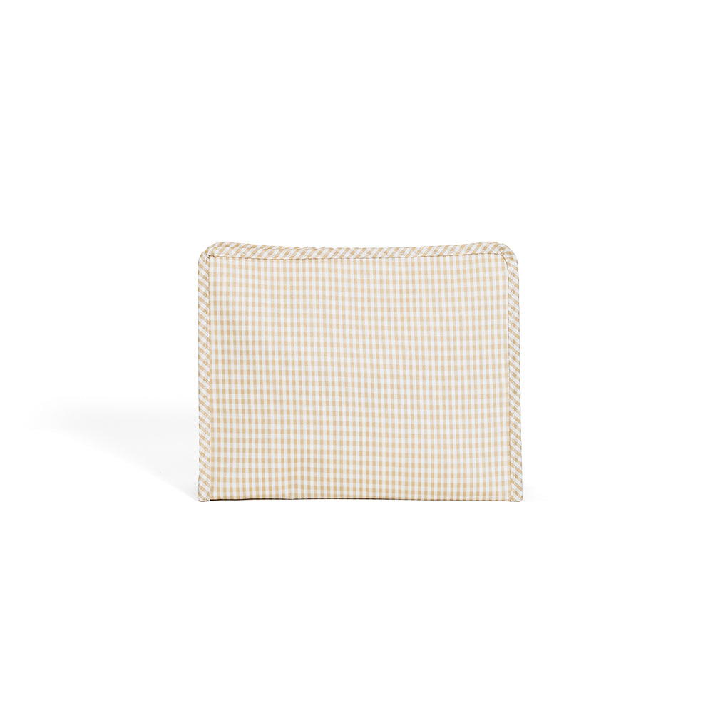 ROADIE LARGE Zip Pouch - GINGHAM NEW KHAKI 3