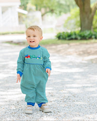Dig, Dump, and Roll Romper
