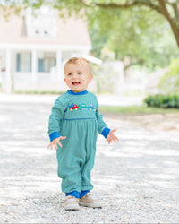 Dig, Dump, and Roll Romper