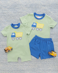 Dump Truck Romper