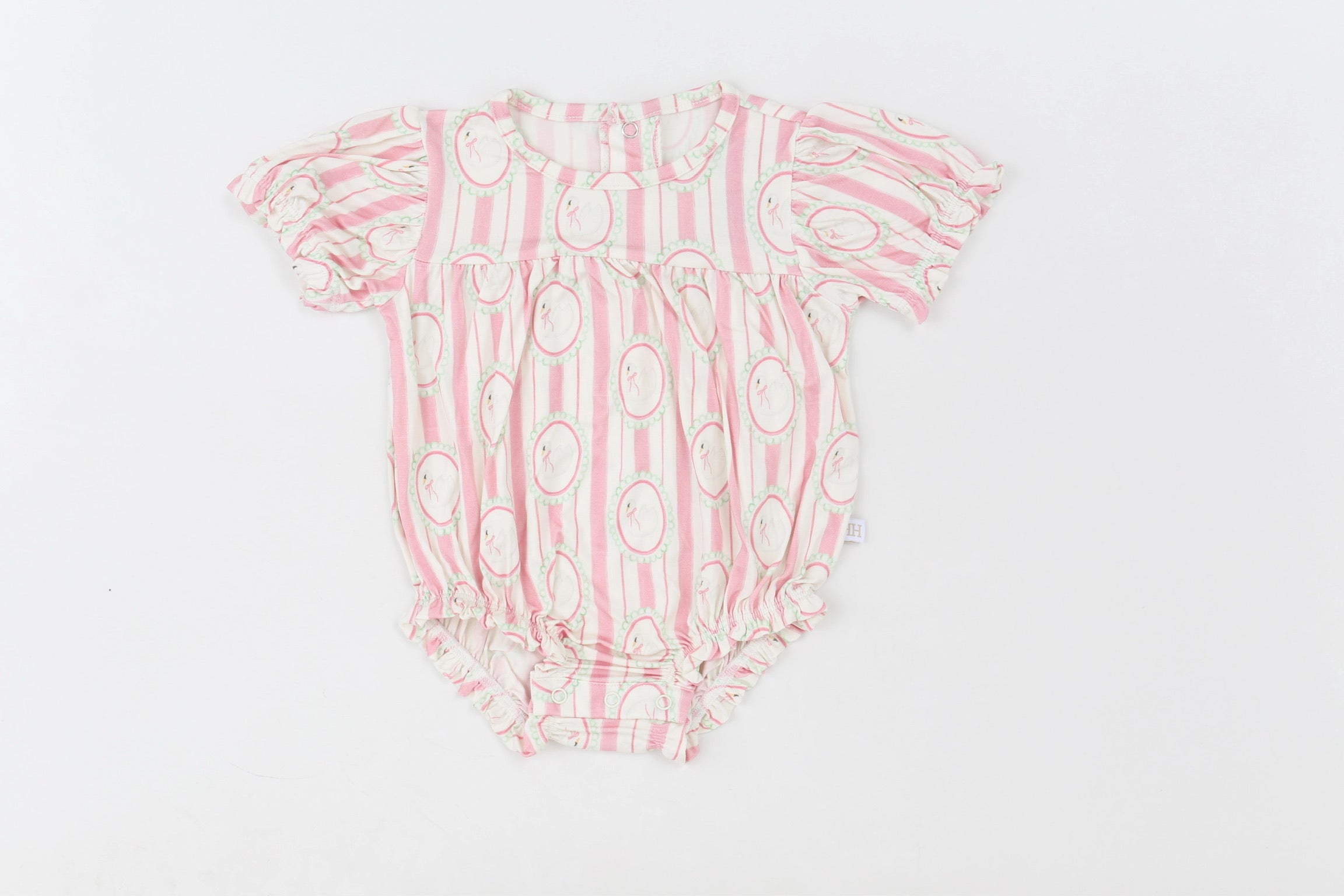 Girls Swan Bamboo Bubble