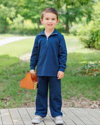 Evan Pullover Set - Navy