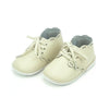 Bella Scalloped Bootie (Baby) in Oatmeal