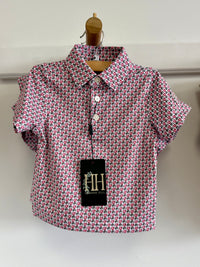 Boys Razorback Performance Polo