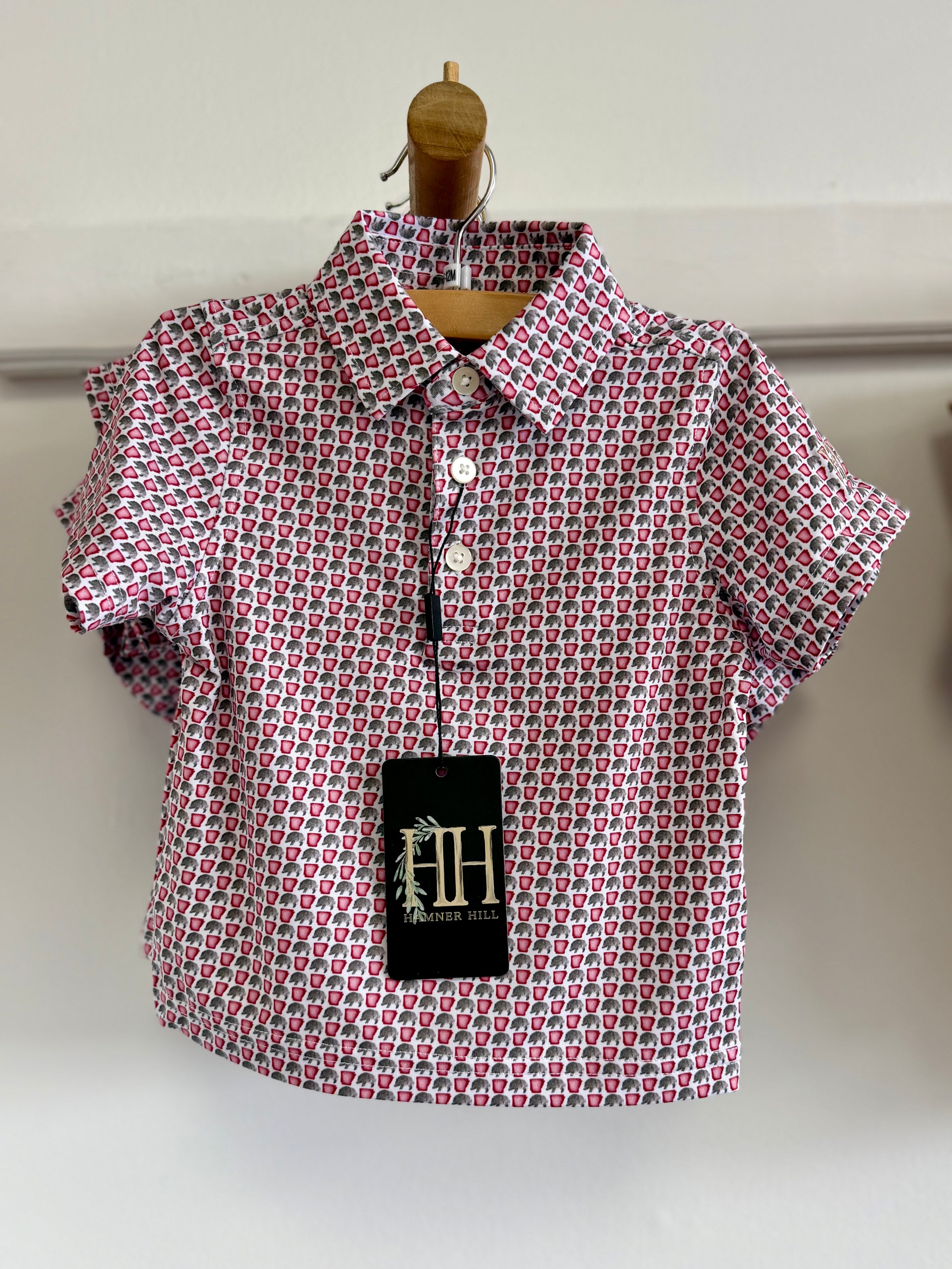 Boys Razorback Performance Polo
