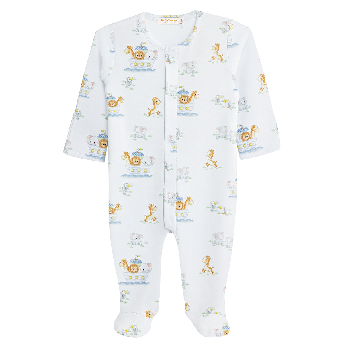 Noah's Ark Printed Footie